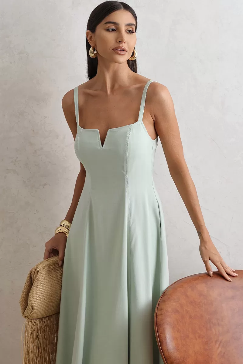 Miss Misses - Vestido Milena Verde - 54636023