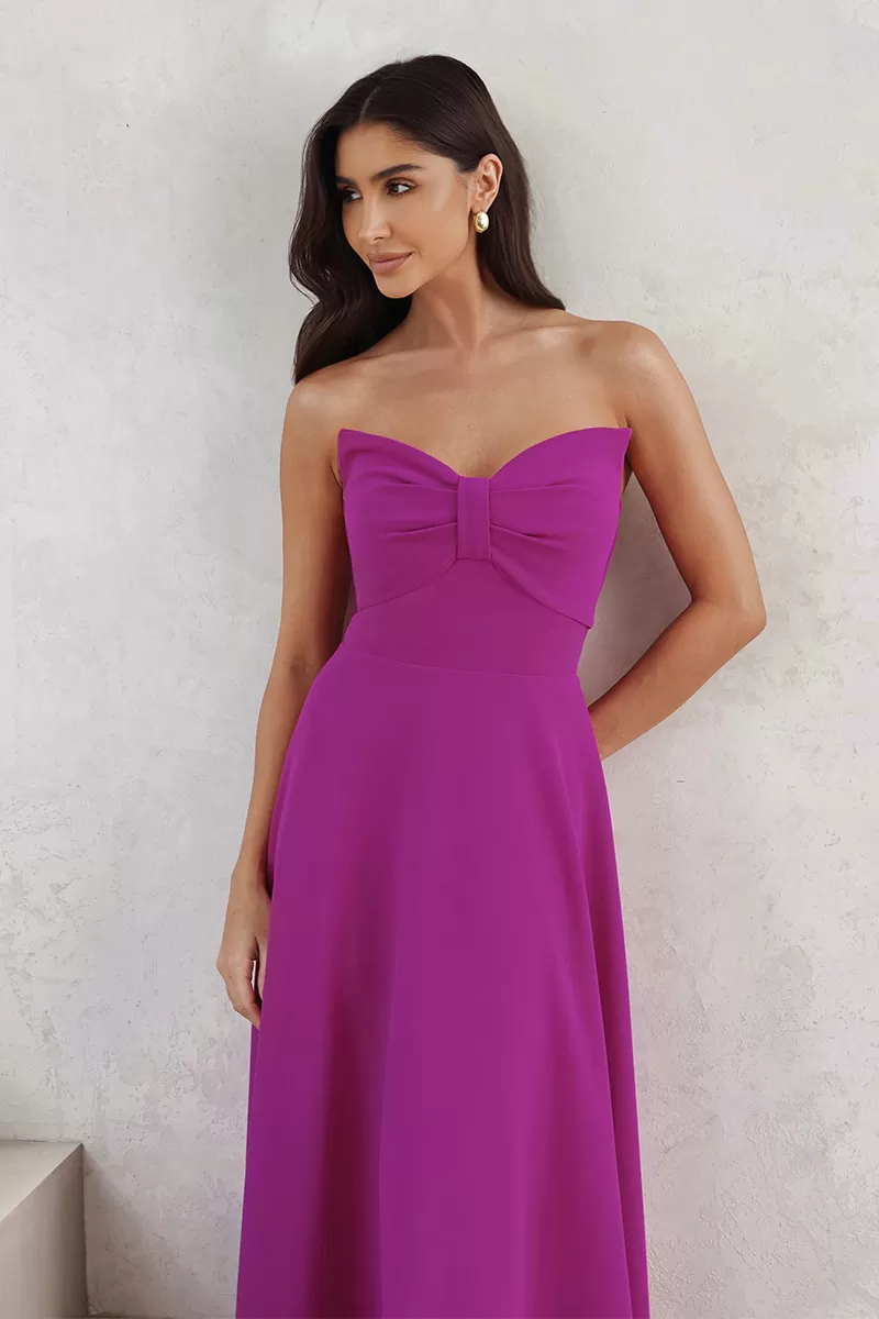 Dot Clothing - Dress Dot Clothing TQC Longuete Fuchsia - 2796ROXO