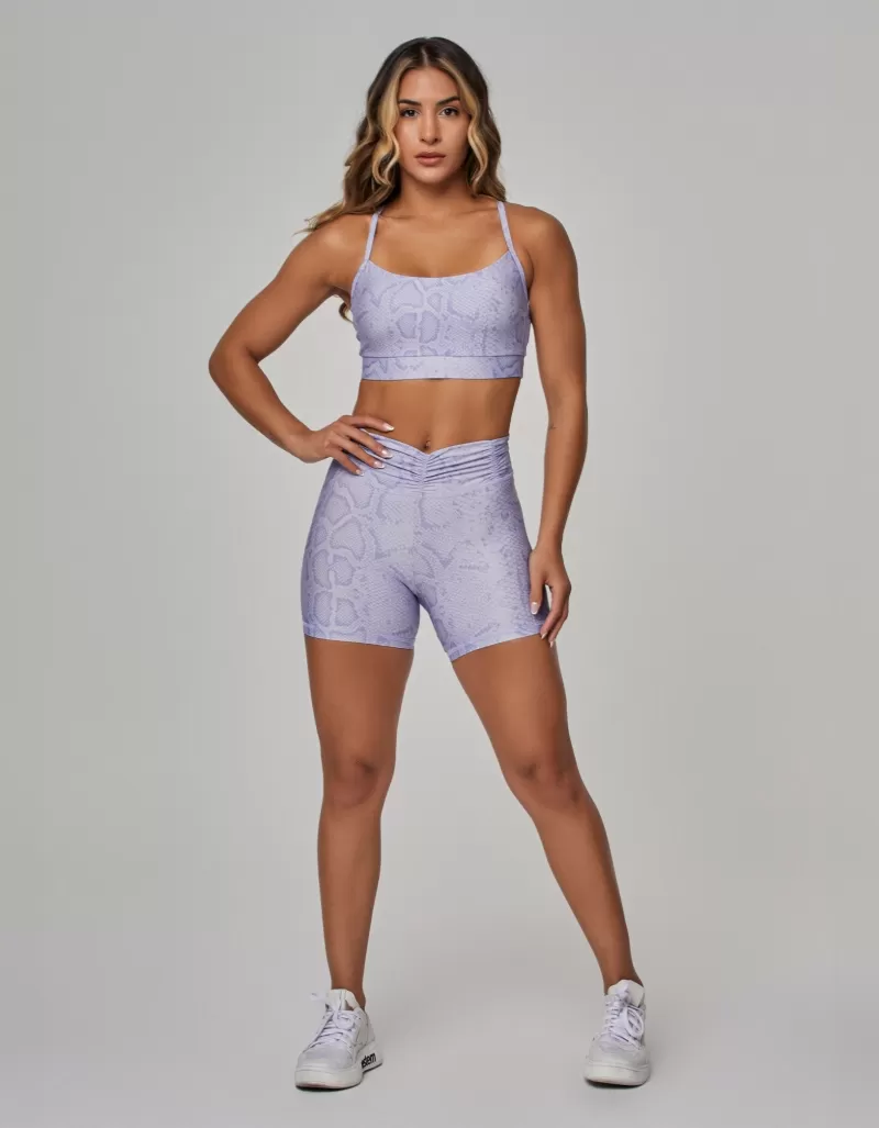 Vestem - Medusa Snake Lilac Lavender Short and Top Set - CJ227.OUT.E1334