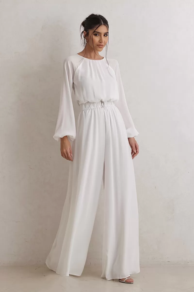 Dot Clothing - Jumpsuit Dot Clothing Pantalona Off White - 2775OFF