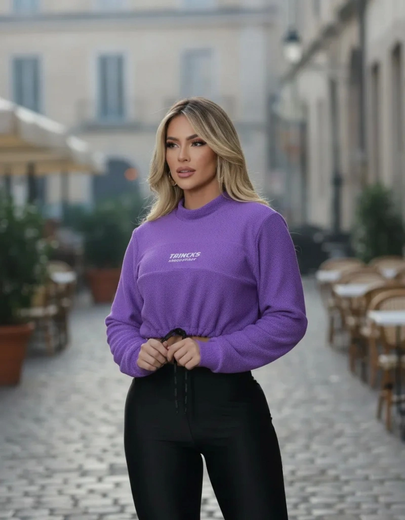 Trincks - Cropped Glow Lavanda - 