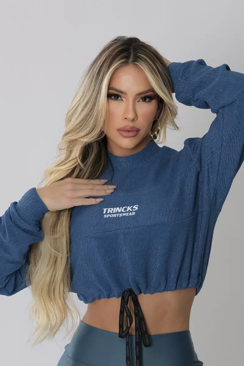 Trincks - Blue Glow Cropped Top - 