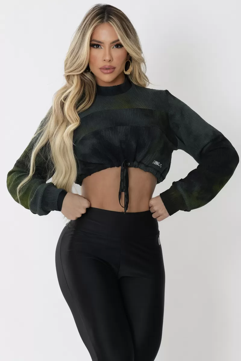 Trincks - Glow Pistachio Cropped Top - 