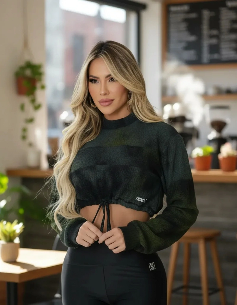 Trincks - Glow Pistachio Cropped Top - 