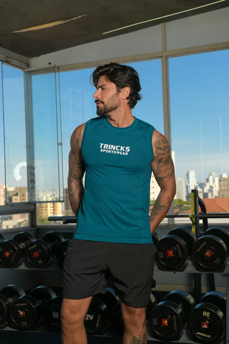 Trincks Man - Regata Dry Poliamida Petróleo - 