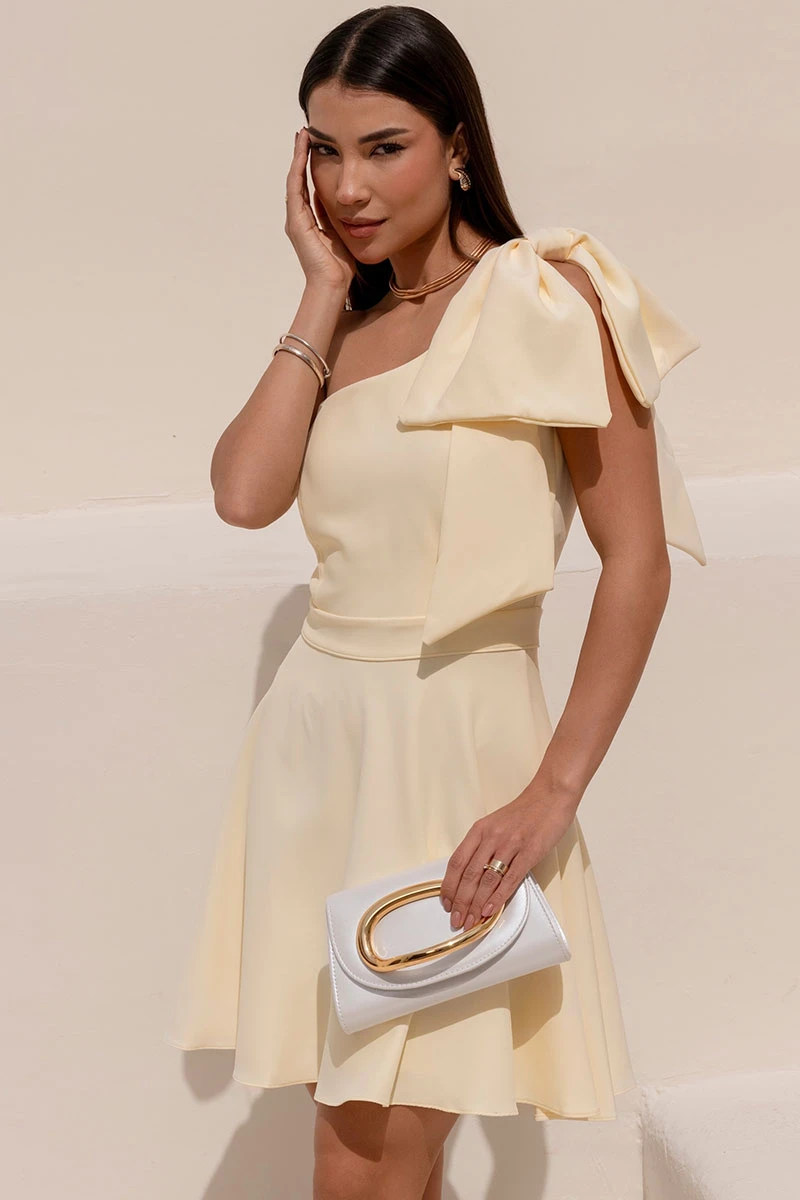 Miss Misses - Vestido Iris Amarelo - 54640003