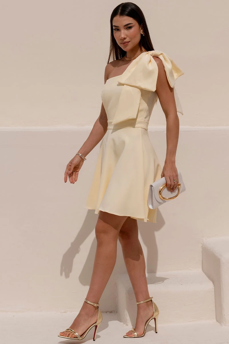 Miss Misses - Vestido Iris Amarelo - 54640003