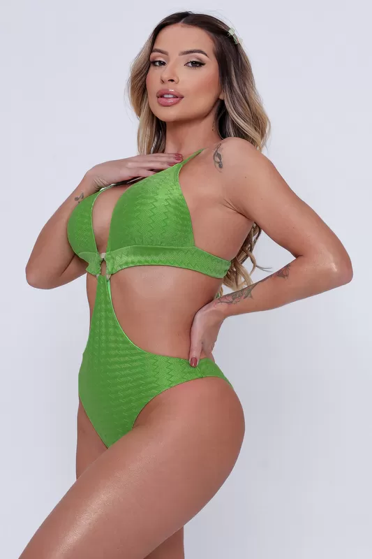 Santa Areia - Green Noa Swimsuit - 2641.C00225
