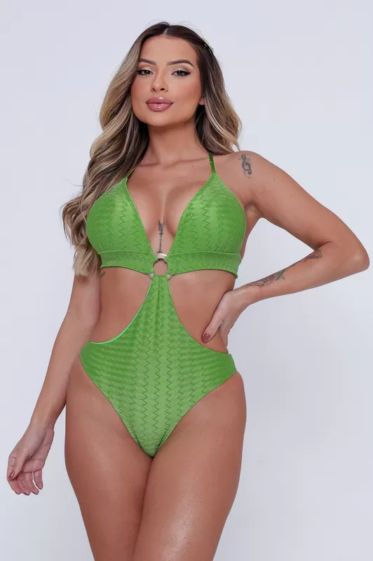 Santa Areia - Green Noa Swimsuit - 2641.C00225