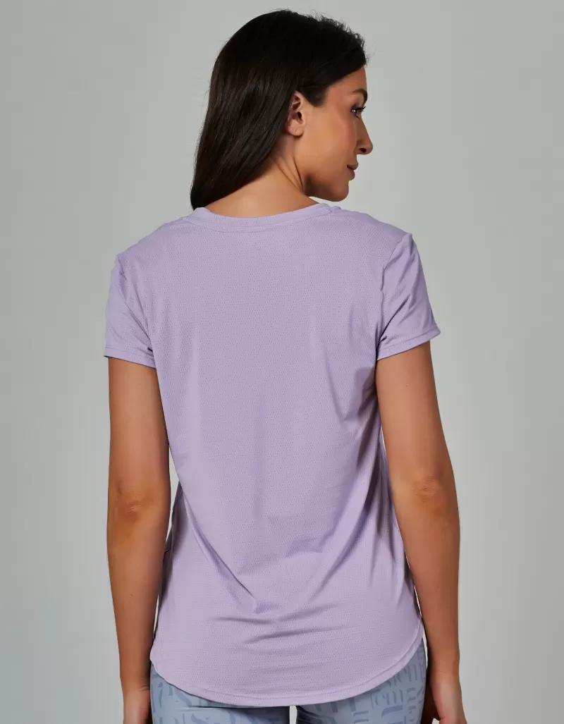 Vestem - Janice Lilac Lavender Dry Fit Short Sleeve Shirt - BMC31.ESS.C0279