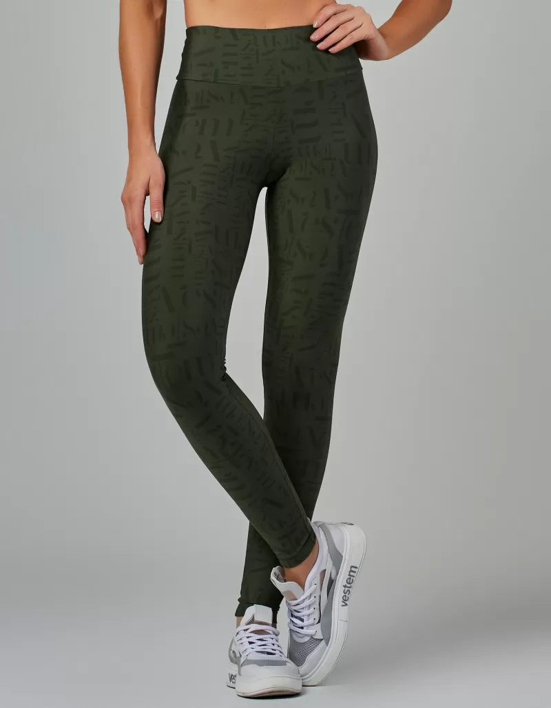 Vestem - Myst Vestem Green Croco Legging - FS1372.ESS.E1336.V26