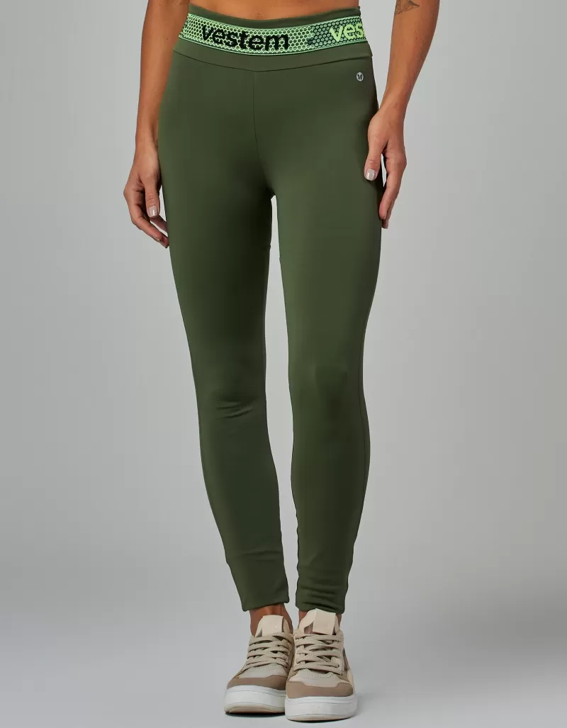 Vestem - Green Crocodile Hera Elastic Legging - FS1437.V26.C0292