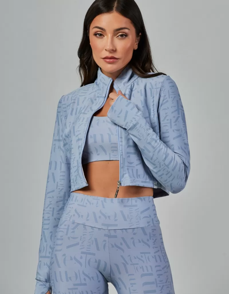 Vestem - Jaqueta Cropped Myst Vestem Azul Garoa - JAC252.V26.E1332.V26