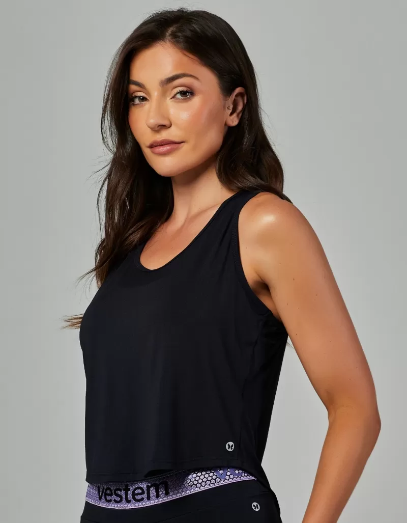 Vestem - Dry Fit Hera Black Tank Shirt - REG840.V26.C0002