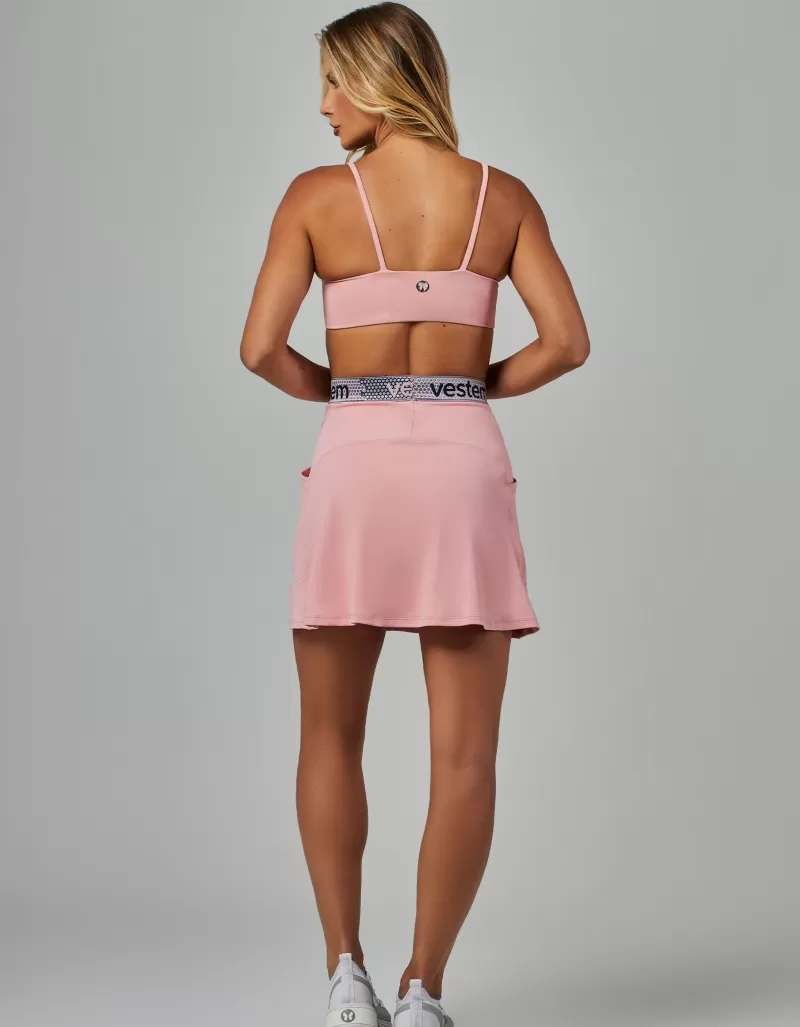 Vestem - Pink Romance Geneva Skirt with Pockets - SA164.V26.C0243
