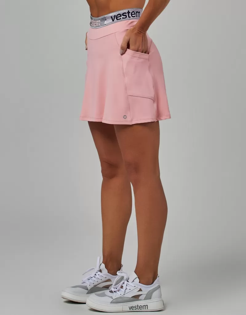Vestem - Pink Romance Geneva Skirt with Pockets - SA164.V26.C0243