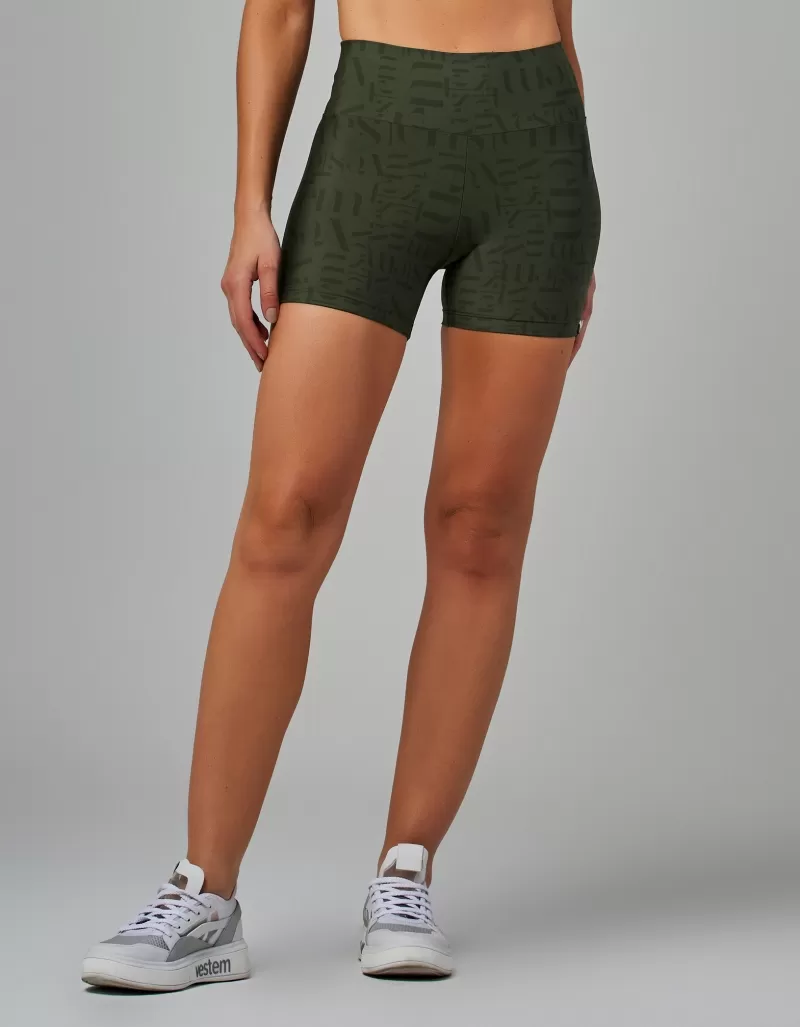 Vestem - Myst Vestem Green Croco Shorts - SH579.ESS.E1336.V26