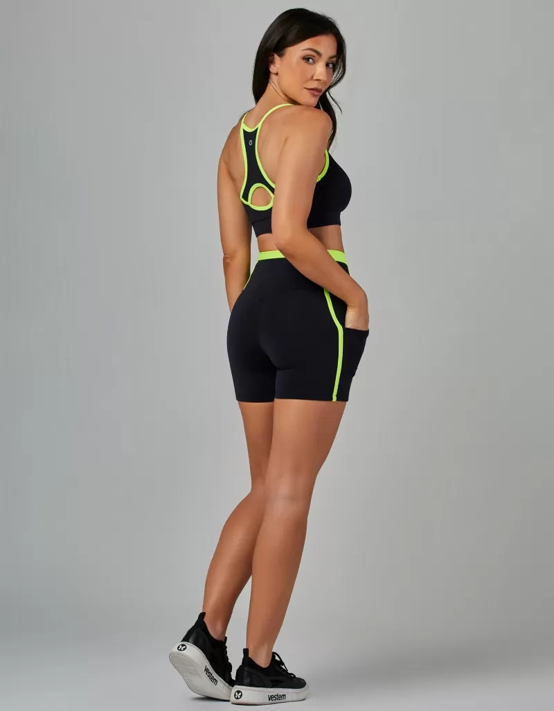 Vestem - Movement Black Pocket Shorts - SH709.V26.C0002