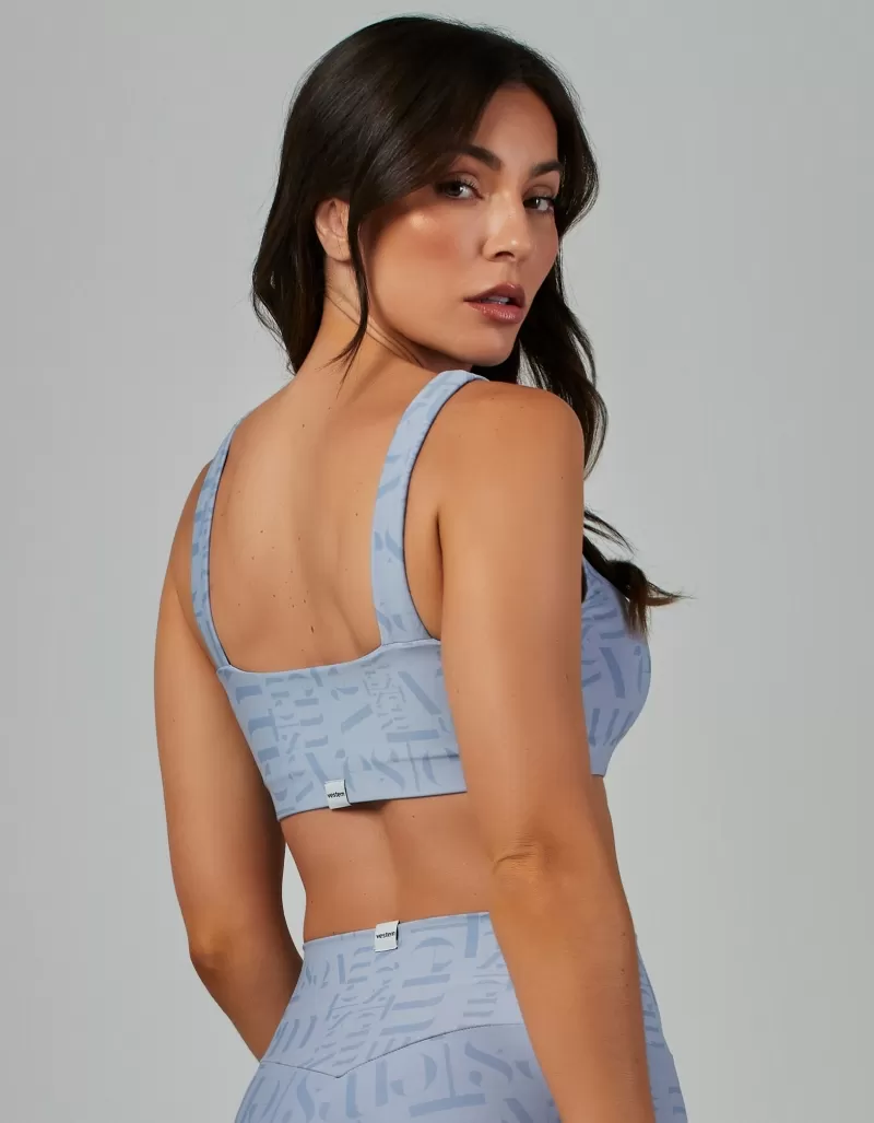 Vestem - Top Média Sustentação Myst Vestem Azul Garoa - TOP1007.ESS.E1332.V26