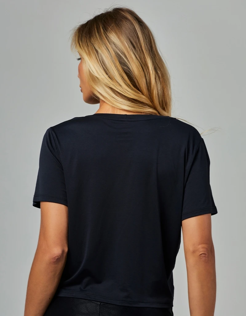 Vestem - Blusa Manga Curta Dry Fit Flex Preto - BMC810.V26.C0002