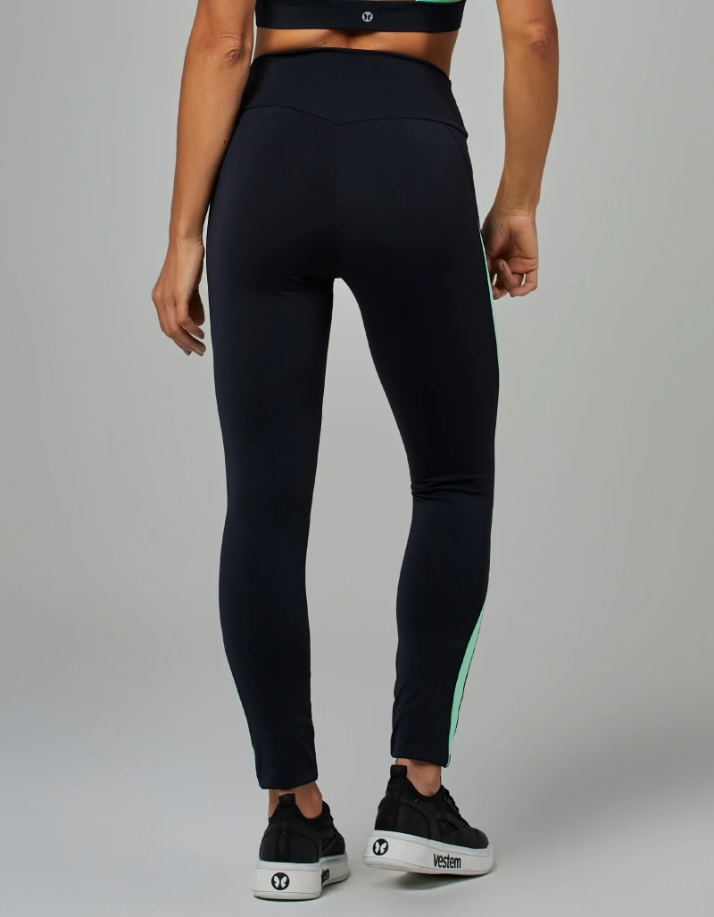 Vestem - Legging Fusô Bicolor Flex Preto - FS1528.V26.C0002