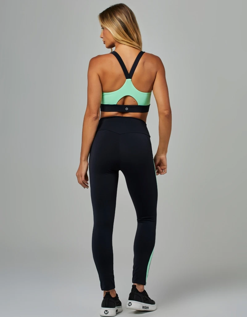 Vestem - Legging Fusô Bicolor Flex Preto - FS1528.V26.C0002