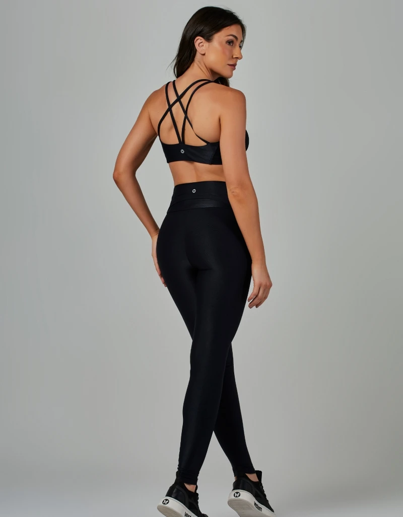 Vestem - Legging Fusô com Bolso Shine Preto - FS1554.V26.C0002