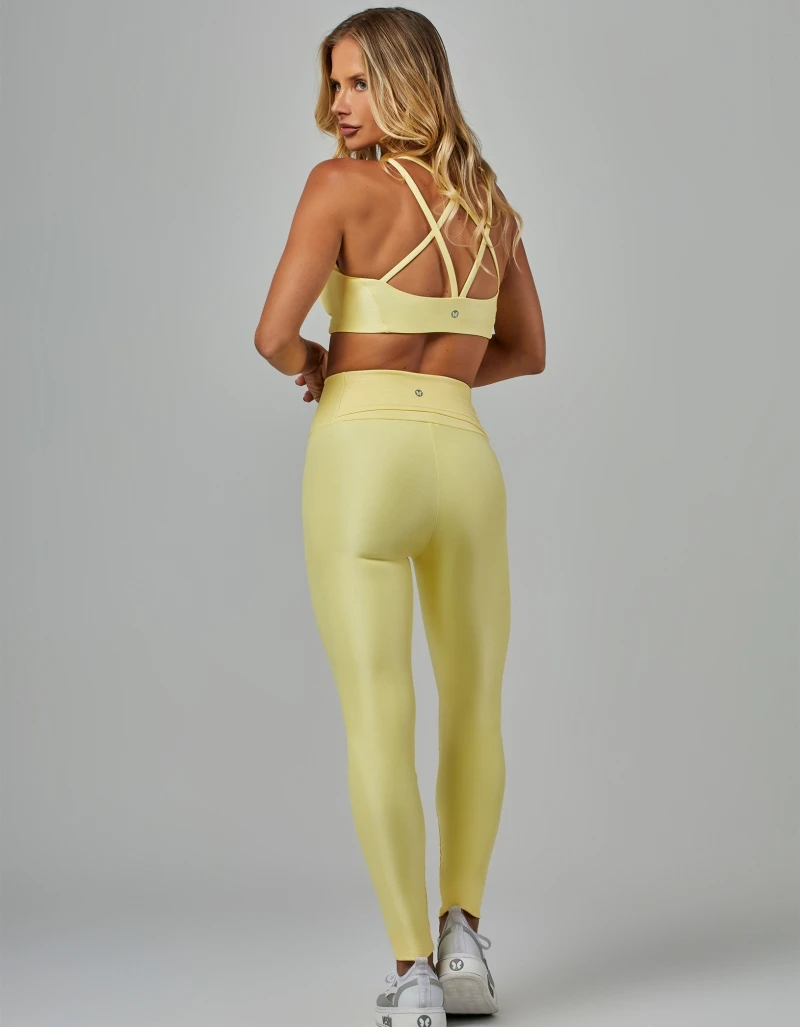 Vestem - Legging Fusô com Bolso Shine Amarelo Sun - FS1554.V26.C0179