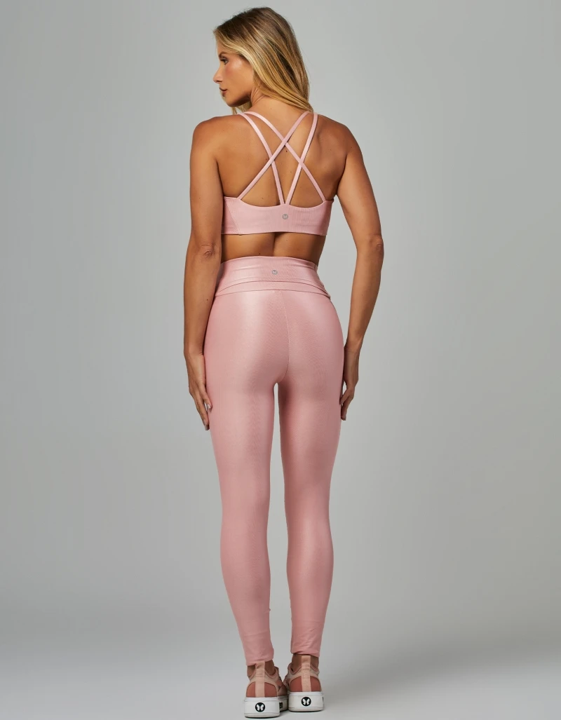 Vestem - Legging Fusô com Bolso Shine Rosa Romance - FS1554.V26.C0243