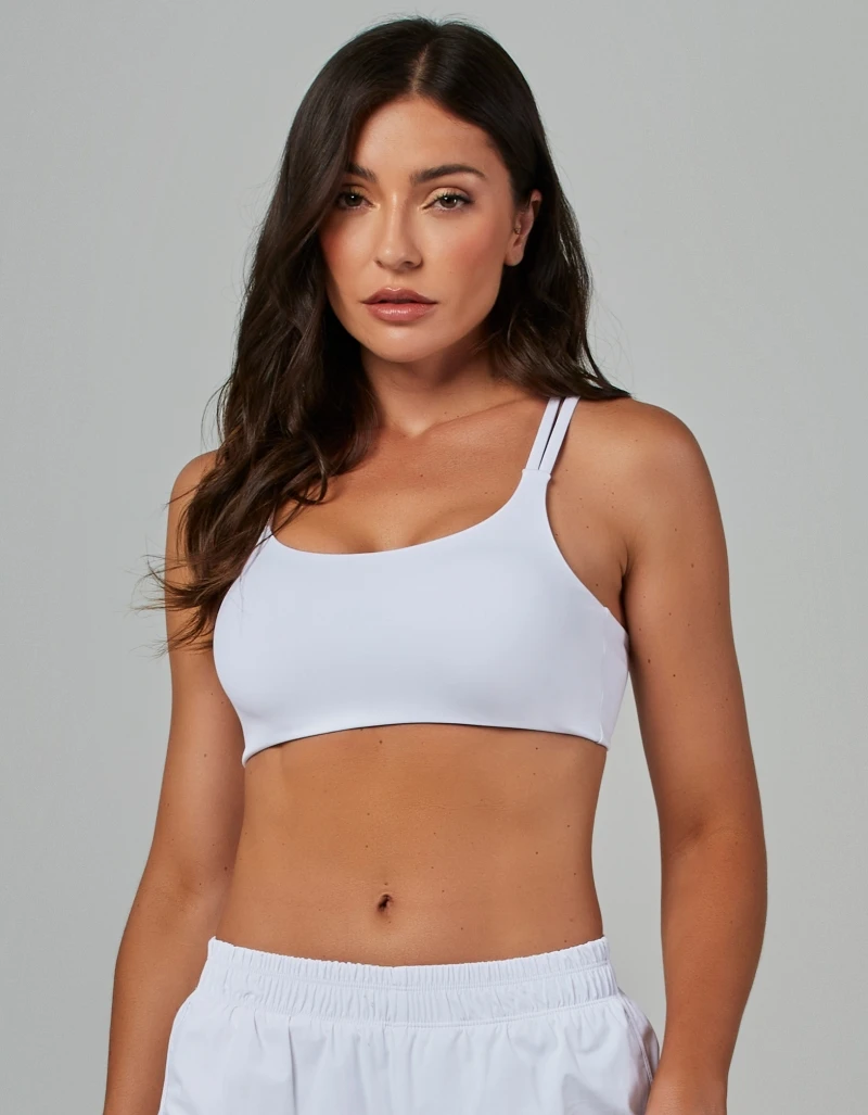 Vestem - Top Média Sustentação Glow Branco - TOP1182.V26.C0001