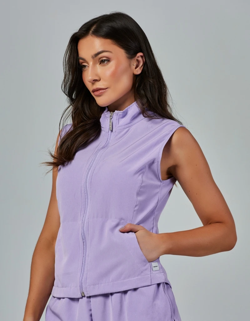 Vestem - Pace Lavender Tea Pocket Vest - COL15.V26.C0606