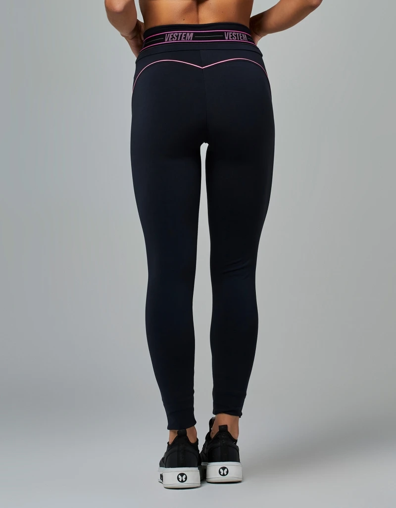 Vestem - Legging Fusô Elástico Impulse Preto - FS1537.V26.C0002