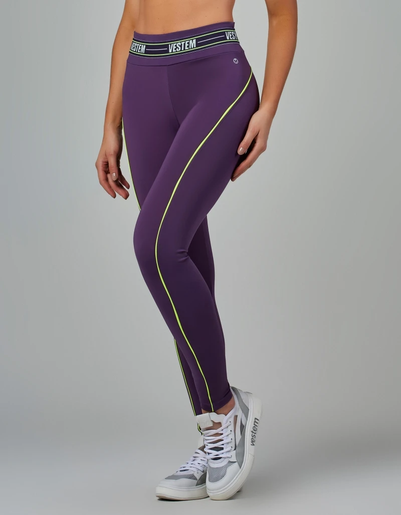 Vestem - Purple Amethyst Impulse Elastic Leggings - FS1537.V26.C0515