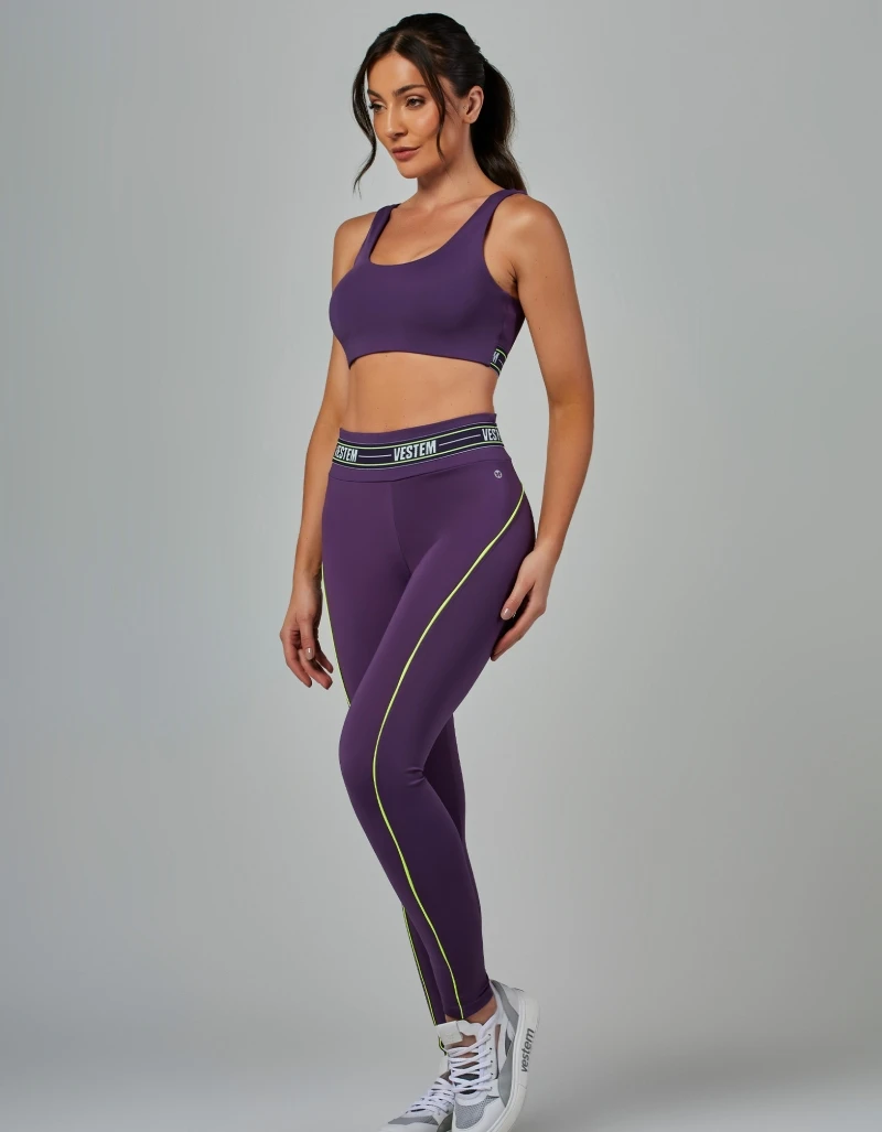 Vestem - Purple Amethyst Impulse Elastic Leggings - FS1537.V26.C0515
