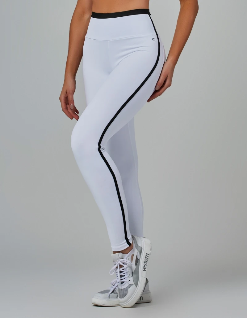 Vestem - Bicolor Vivid White leggings - FS1538.V26.C0001