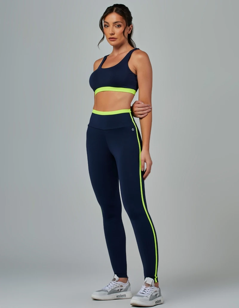 Vestem - Legging Legging Bicolor Vivid Navy Dark - FS1538.V26.C0173