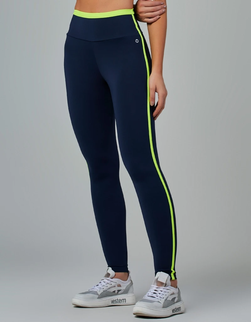 Vestem - Legging Fusô Bicolor Vivid Marinho Escuridão - FS1538.V26.C0173