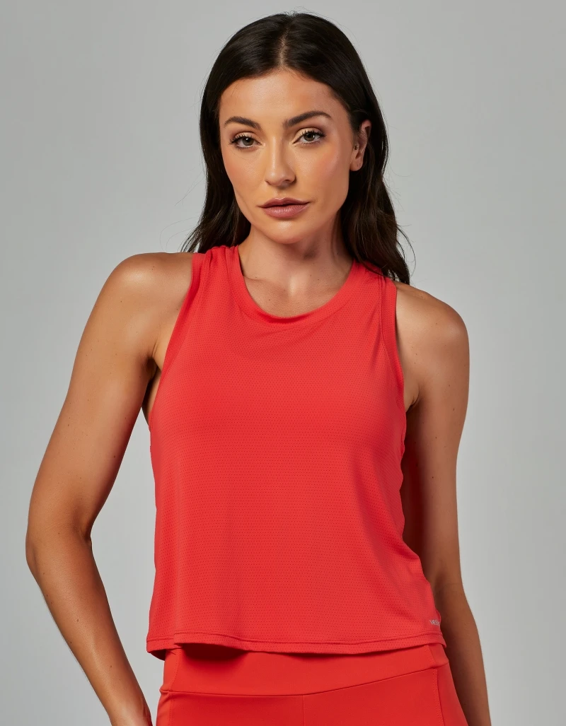 Vestem - Tank Shirt Dry Fit Pace Grenadine Red - REG830.V26.C0575