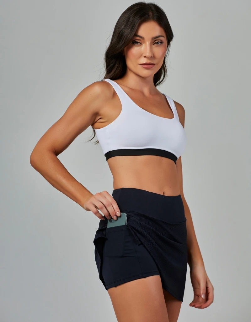 Vestem - Black Slim Skirt Cosmic - SA175.V26.C0002