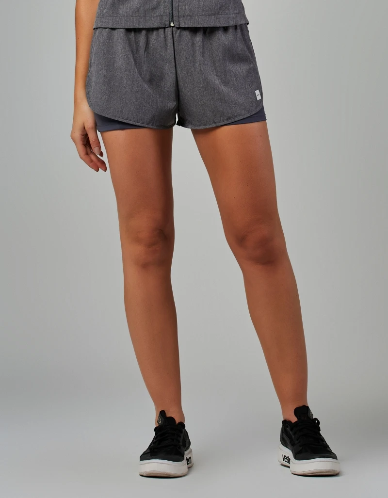 Vestem - Shorts Running Pace Chumbo Classic - SHR728.V26.C0607