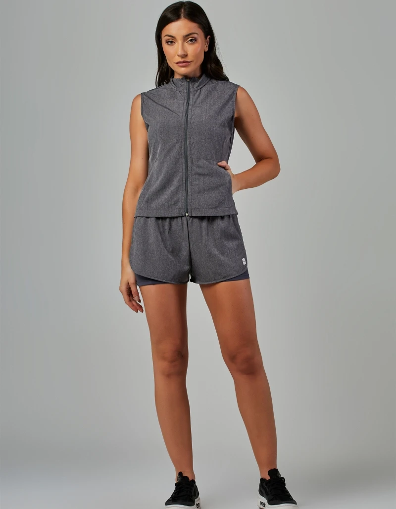 Vestem - Shorts Running Pace Chumbo Classic - SHR728.V26.C0607