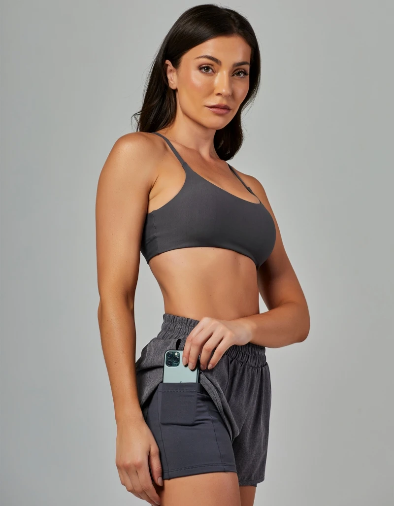 Vestem - Shorts Running Pace Chumbo Classic - SHR728.V26.C0607