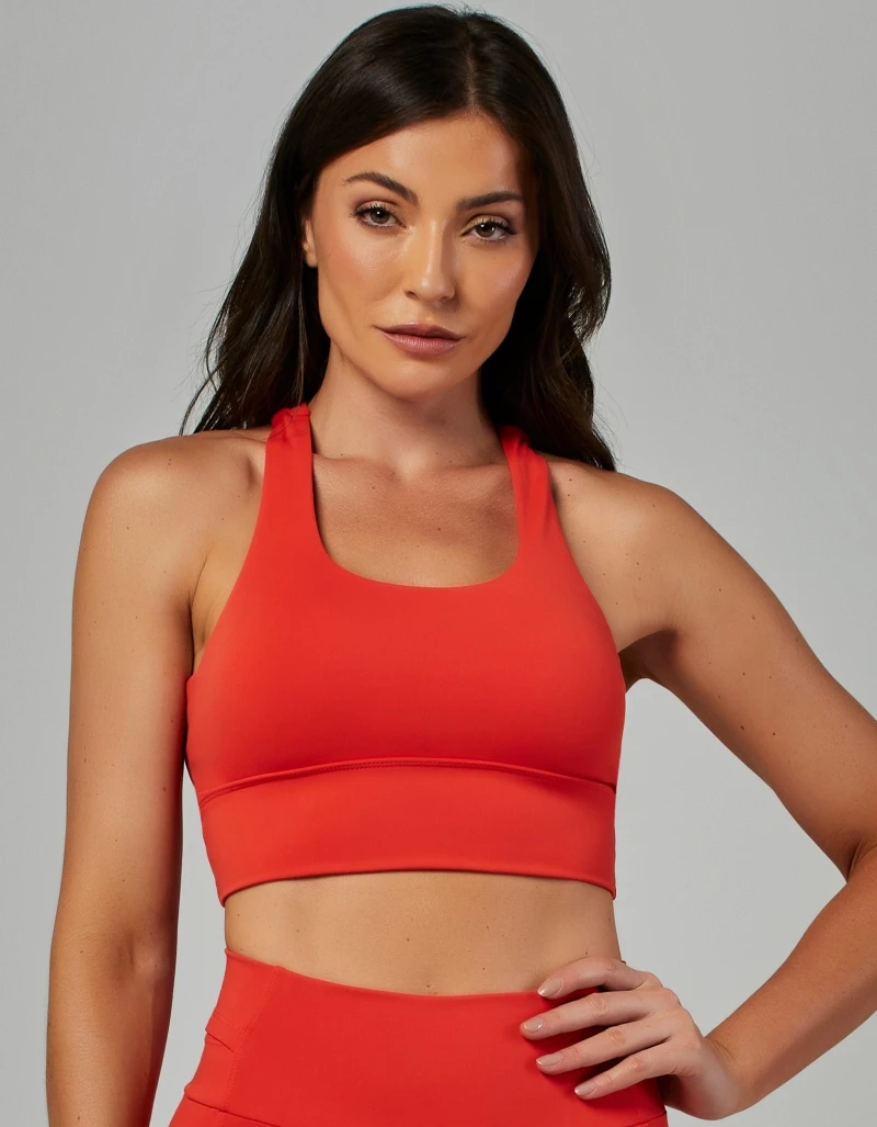 Vestem - Pace High Support Top in Grenadine Red - TOP1187.V26.C0575