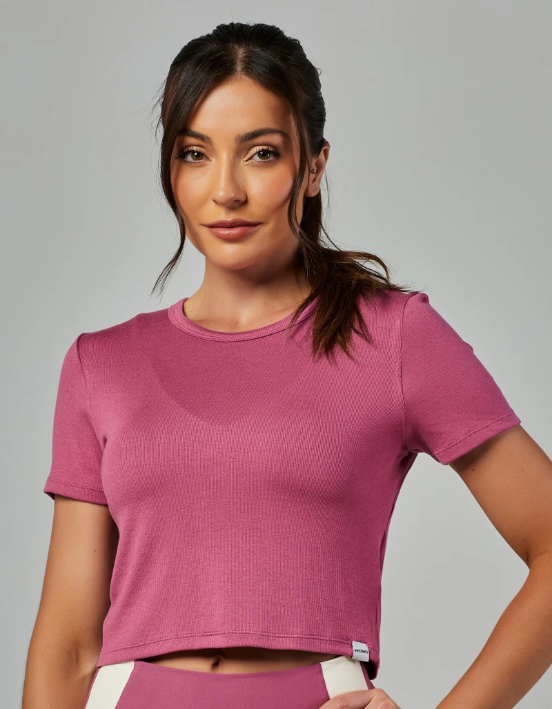 Vestem - Comfort Wellness Rose Lotus Short Sleeve Shirt - BMC811.V26.C0602