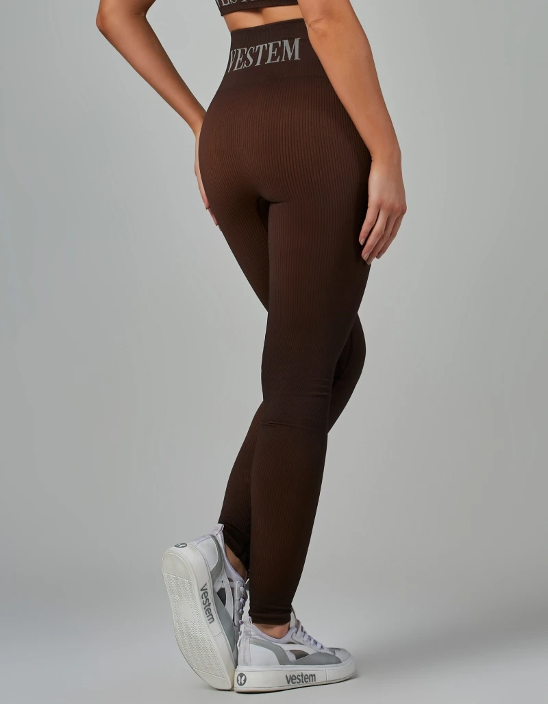 Vestem - Legging Fuso Seamless Elis Marrom Coffee - FS1357.V26.C0601