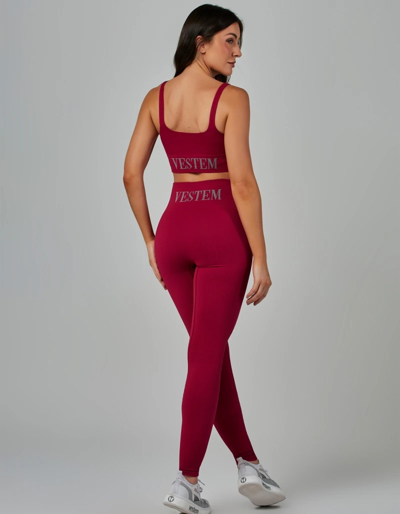 Vestem - Legging Fuso Seamless Elis Vermelho Desejo - FS1357.V26.C0608
