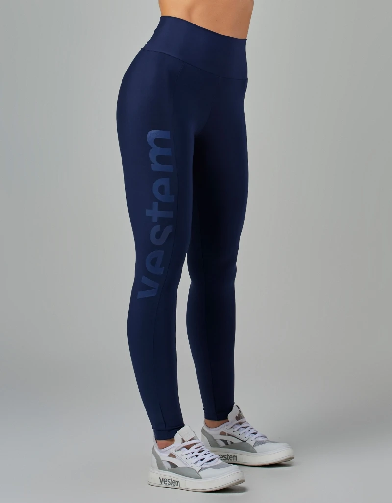 Vestem - Legging Fuso com Bolsos Calm Marinho Escuridão - FS1559.V26.C0173