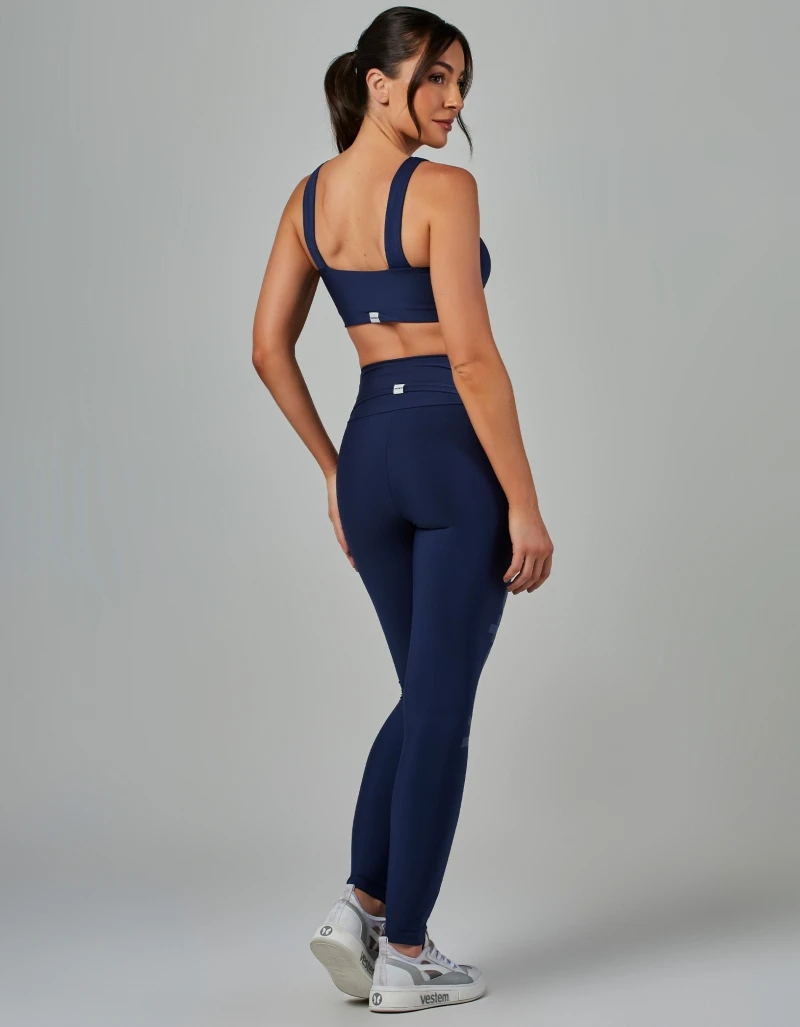 Vestem - Calm Navy Blue Dark Leggings with Pockets - FS1559.V26.C0173
