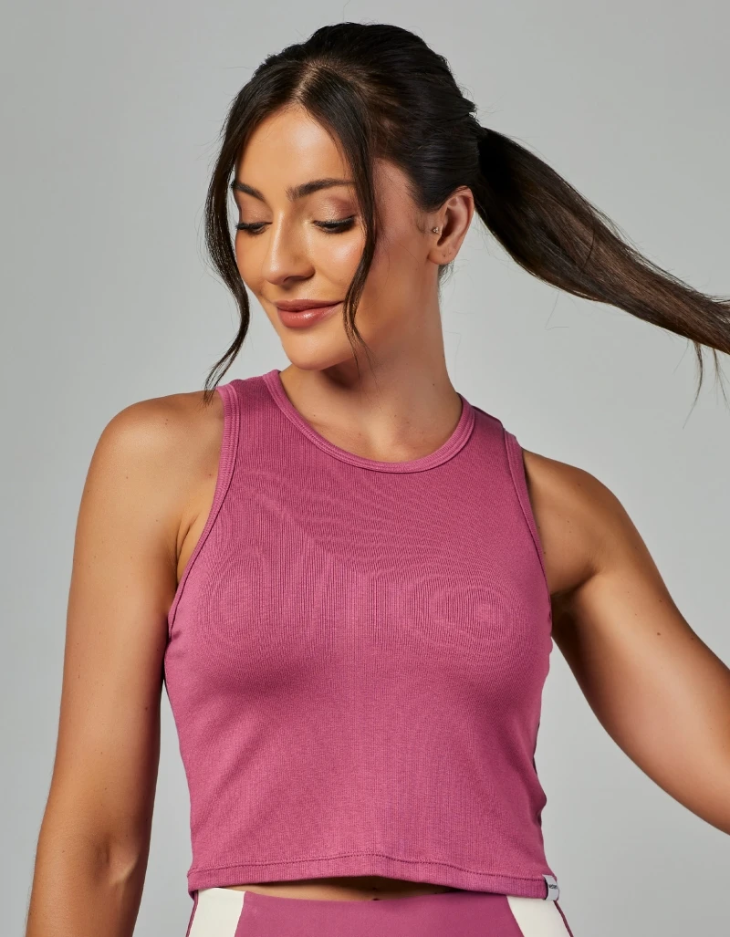 Vestem - Tank Shirt Comfort Wellness Rose Lotus - REG828.V26.C0602