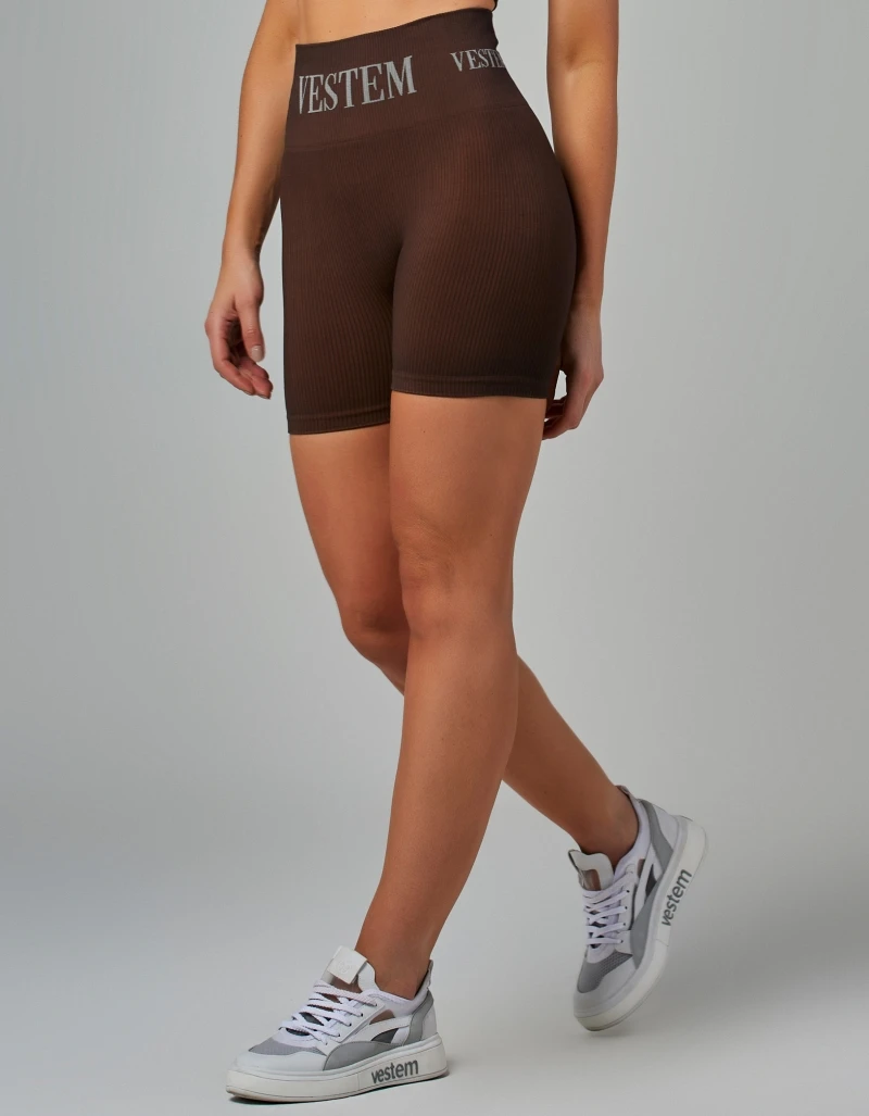Vestem - Shorts Seamless Elis Brown Coffee - SH577.V26.C0601